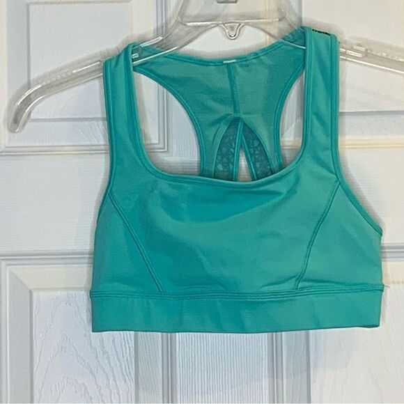 Lululemon Run With The Sun Bra Size 6 Bali Breeze - Picture 6 of 11